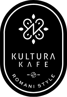 Kultura Kafe Romani Style logo badge